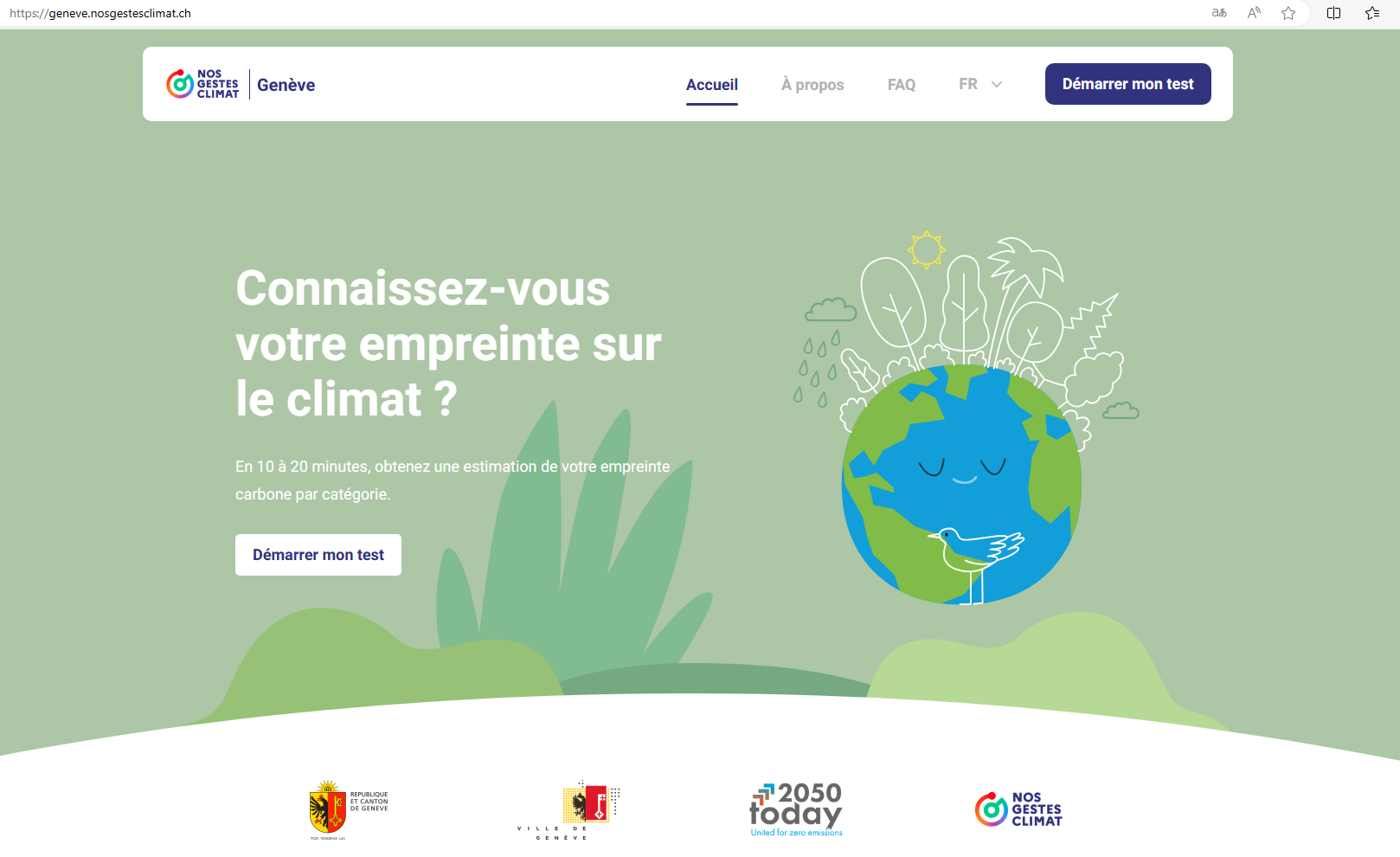 Launch of a carbon footprint calculator for Geneva